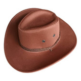 Sombrero De Mujer Cowboy Tipo Australiano