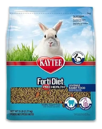 Alimento Forti Diet Kaytee 2.27 Kg Para Conejos Jóvenes  