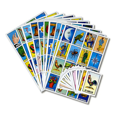 Lotería Mexicana Caar 20 Tablas con Baraja Grande en Español | MercadoLibre