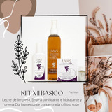 Kit Uvas Cosmeticos-leche De Limpieza, Tonico Y Crema Dia 