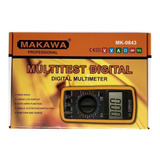 Tester Multitester Multimetro Digital - Makawa - Mk-0843