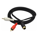 Cable Mini Din 4 Pines A Rca Audio