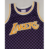 Jerseys Lakers Nba Mitchell & Ness Cuadros Hombre L