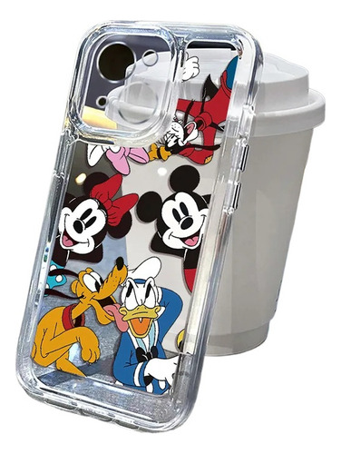 A Funda De Teléfono Mickey Minnie Mouse Duck Para iPhone