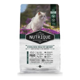 Nutrique Cat Sterilised Healthy Weight Gato 2 Kg Curupet