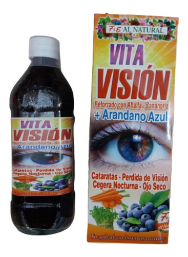 Vita Vision Extracto Jarabe Natural X2 Importado Peru