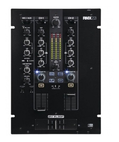 Mezclador Digital 2+1 Ch Reloop Rmx-22i Mixer Dj