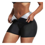 Bermudas Short Fitness Strap Effect Sauna Burns Fat *