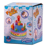 Juguete Torta Feliz Cumple  Sopla La Vela Fd36001a Cu