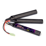 3s Lipo Battery Airsoft 2400mah 20c 11.1v Batería Recargable