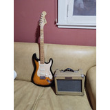 Squier Affinity + Ross Gv15 Vintage Con Overdrive 