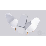 Manicure Mesa C/ Compartimento + Cadeiras Brancas Para Salão