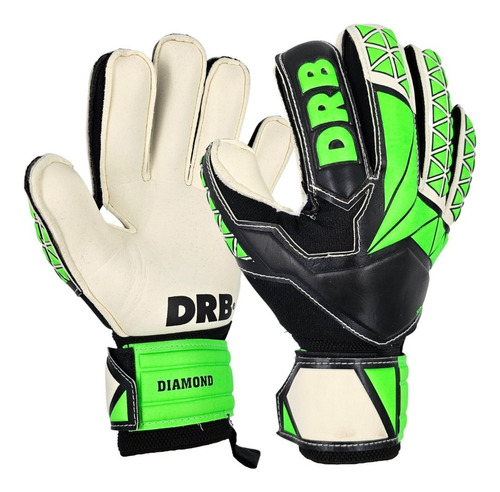 Guantes Arquero Portero Con Ferulas Drb Diamond Latex Aleman