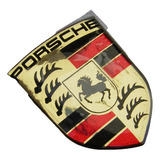 Porsche - Escudo Resina 6 X 4,5 Cms  Adhesivo