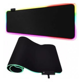 Mousepad Gamer Borda Led Rgb Iluminado 7 Cores 80x30 Grande