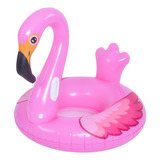 Flotador Inflable Redondo Flamenco Rosa Verano Piscina 115cm