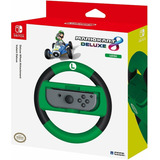 Volante Wheel Mario Kart 8 Luigi Nintendo Switch Original