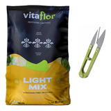 Sustrato Vitaflor Lightmix 50lts Con Tijera Poda De Regalo