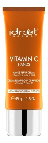 Vitamina C Hands Crema P/ Manos Idraet Karité Nutritivo 45g