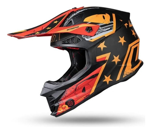  Casco Moto Ufo Intrepid Mx Atv Enduro No Just 1 Nuevo Moto