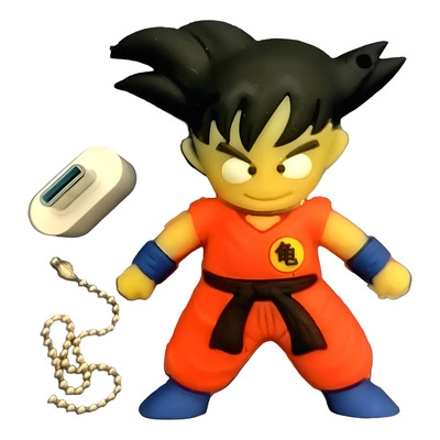 Memoria USB 1TB Goku Naranja JL con Adaptador OTG Tipo C | Envío gratis