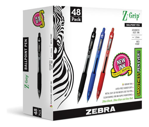 Set Lapiceras Zebra 48 U Multi