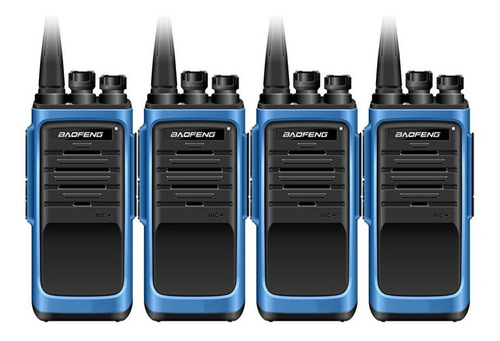 Kit X 4 Handy Baofeng Bf888s Max Radio Walkie Talkie Uhf Con Auricular