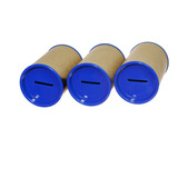 50 Cofrinhos Papelão 6x9,5cm - Cor Azul Royal Ninavi Brindes