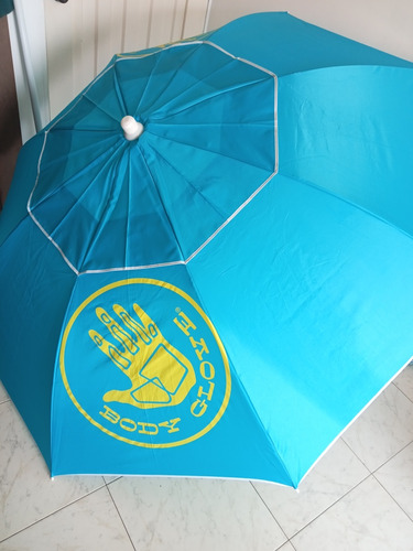 Sombrilla Parasol Playa Marca Body Glove Con Protección Uv 