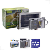 Eletrificador Cerca Elétrica Placa Solar E Bateria Zs20bi