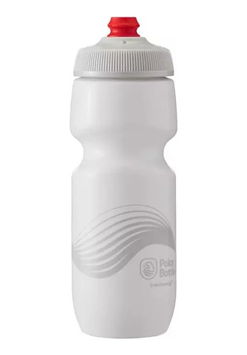 Caramañola Termo Polar 24 Onz Bottle N/i Ondulado Blanco T/n