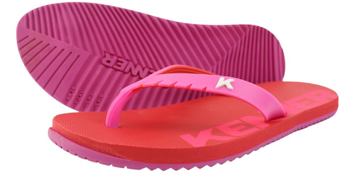 Sandália Chinelo Kenner Red Flexível Impermeável Premium