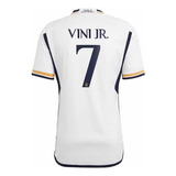 Jersey Vini Jr #7 Local Jugador Madrid Talla Xxl 2023/2024