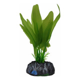 Soma Planta Eva Ninfeia Verde ( Plastica Artificial ) 13cm