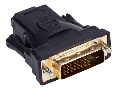 Conector Adaptador Dvi X Hdmi Fêmea 24+1 Banhado