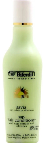 Biferdil Savia Con Salvia Y Siliconas X 250ml Protege Brillo