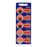 Pack X 5 Pilas Cr1220 Murata - Sony Japon Alarmas Relojes