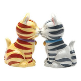 Gatitos Besos De Rayas Magnetizado Tabby Cats Conjunto De Sa