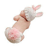 Ropa De Conejo Vedory De Fotografía Para Bebé -blanco