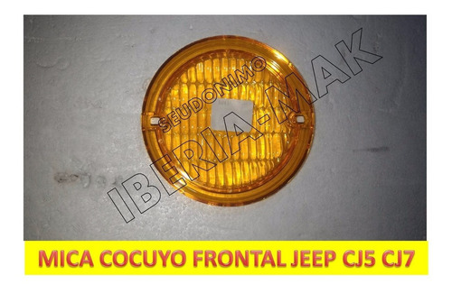 Mica Cocuyo Frontal Jeep Cj5 Cj7 Foto 3