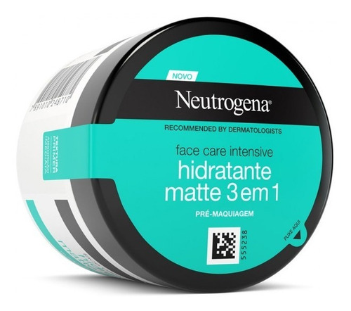 Creme Neutrogena Face Care Hidratante Matte 3 Em 1 100g