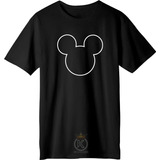 Polera Mickey Mouse - Silueta - Mascota - Estampaking