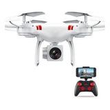 Drone 101 White Profissional Câmera 4k + 2 Baterias -