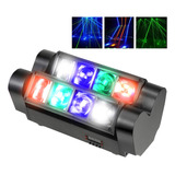 Cabezal Spider Rgbw Doble Barra De Led Movil Beam