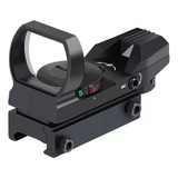 Airsoft Red Dot Panoramic Holographic Verde/red Guide 11mm