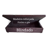 Cama Box Baú Solteiro 78x188 Blindado Promoção