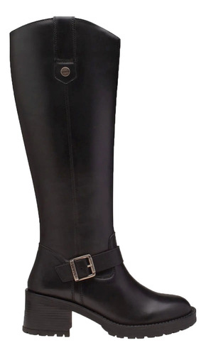 Botas Levis Altas Mujer Negras 1225111 Grace Tubo De Piel