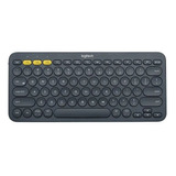 Teclado Logitech Bluetooth Multidispositivo K380 Grafito