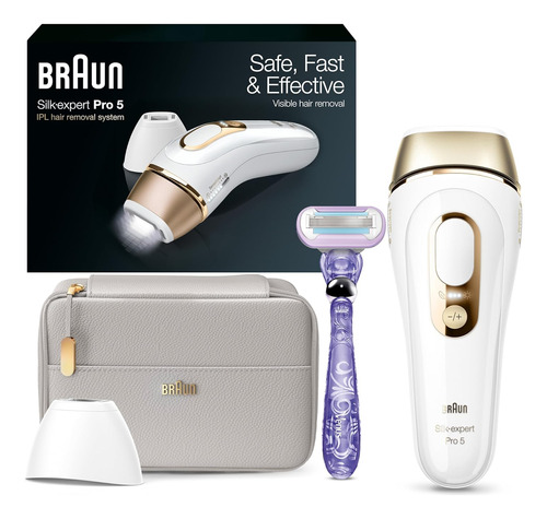 Depiladora Laser Braun Ipl, C/ Afeitadora Venus Y Estuche