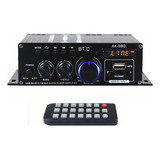 Ak380 40w+40w Mini Audio Amplificador De Potencia De Sonido